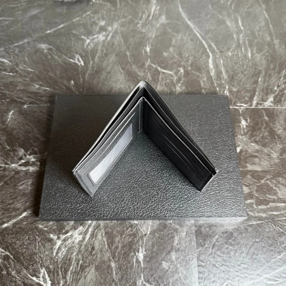 Silver Chrome Steel Y2k Ankh Wallet Brand New